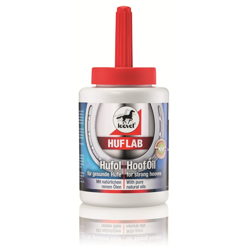 Leovet Hoof Oil m. børste, 450ml